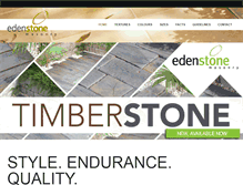 Tablet Screenshot of edenstone.com.au